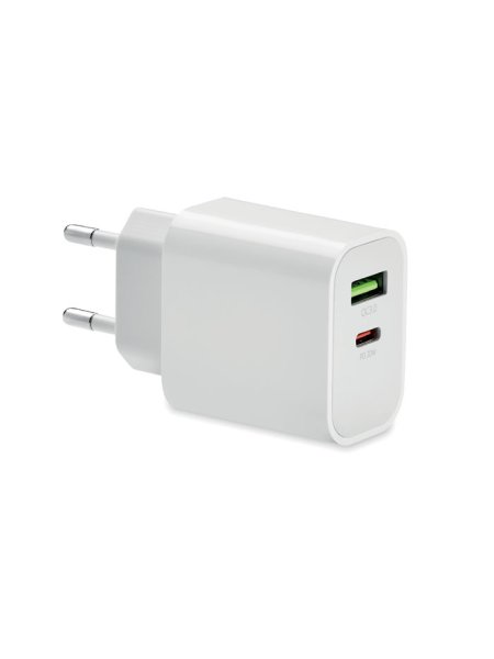 18W 2-Port USB-Ladegerät EU-Ste