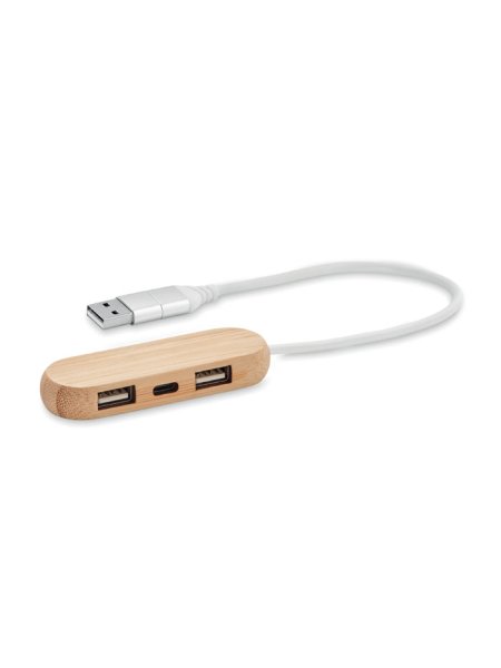 3 Port 2.0 umweltfreundlicher USB Hub