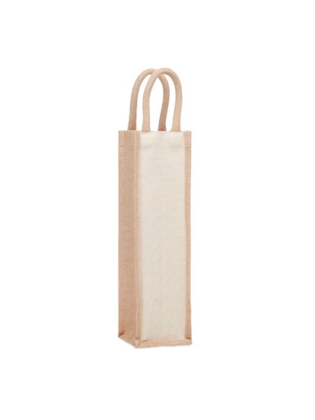 Flaschen-Geschenktasche Jute