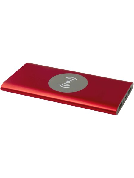 Juice 8000 mAh Typ-C kabellose Powerbank aus recyceltem Aluminium